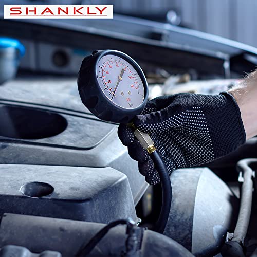 Shankly Mechanical Oil Pressure Gauge Kit Compression Tester