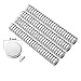 WOTOY 150 Pieces 5x1mm DIY Personalized Refrigerators Magnets for Fridge Door Whiteboard Map Bulletin Boards 