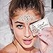 COKOHAPPY 2 Sheet Mermaid Rhinestone Breast & Face Jewels Tattoo - BODY STICKERS Crystal Tears Gem Stones Bindi Temporary Stickers