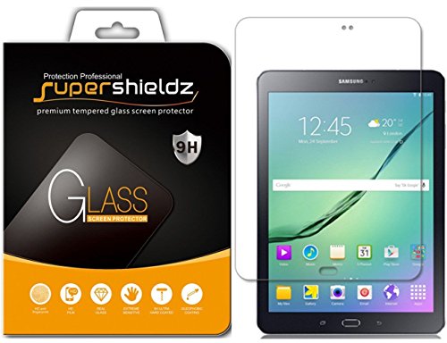 Supershieldz for Samsung Galaxy Tab S2 8.0 Tempered Glass Screen Protector, Anti-Scratch, Anti-Fingerprint, Bubble Free, Lifetime Replacement Warranty