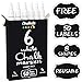 White Liquid Chalk Pens - White Dry Erase Chalk Markers for Blackboard, Chalkboard Signs, Windows, Glass, Bistro | Variety pack of 6 - (3x) 3mm Fine Tip & (3x) 6mm Bold Size Ink Marker primary