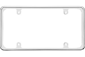 Cruiser Accessories 30630 Perimeter License Plate Frame, Chrome