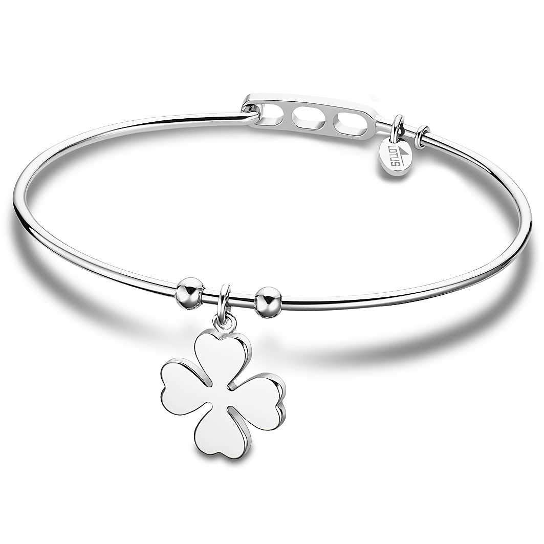 Lotus Style Women's Bracelet Jewellery Millennial Trendy cod. LS2015-2/1, Alloy steel, L, Stainless Steel, No Gemstone