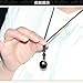 Iumer Natural Stone Pendant Necklace For Women And Men Obsidian Black Eye Rainbow Beads Lucky Ball Transfer Love Necklaces & Pendants
