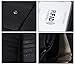 Wallet for Men With Coin Pocket RFID Leather Card Holder Big Trifold 3 ID Windows (Black Lichee Patten)