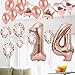 Sweet 14th Birthday Decorations Party Supplies,Rose Gold Number 14 Balloons,14th Foil Mylar Balloons Latex Balloon Decoration,Great 14th Birthday Gifts for Girls,Women,Men,Photo Props
