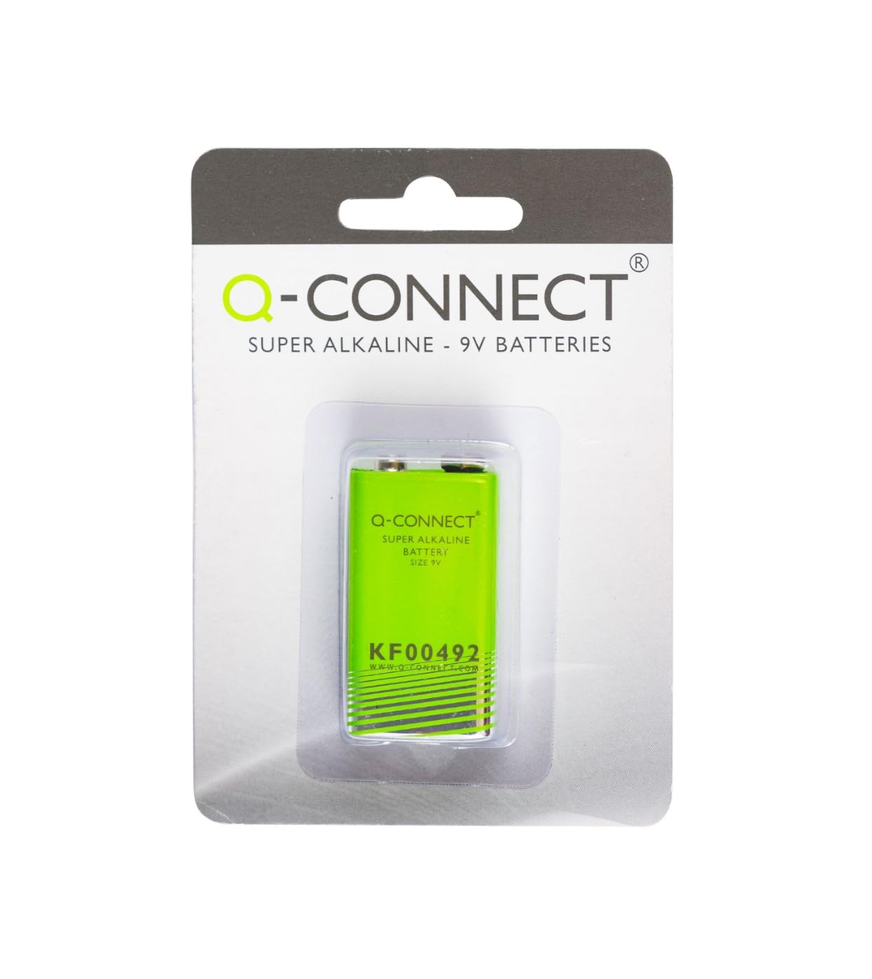 Q-Connect 9V High Performance Alkaline Battery KF00492