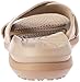 Crocs Women's Capri Shimmer Xband Sandal, Oyster/Cobblestone, 9 M US