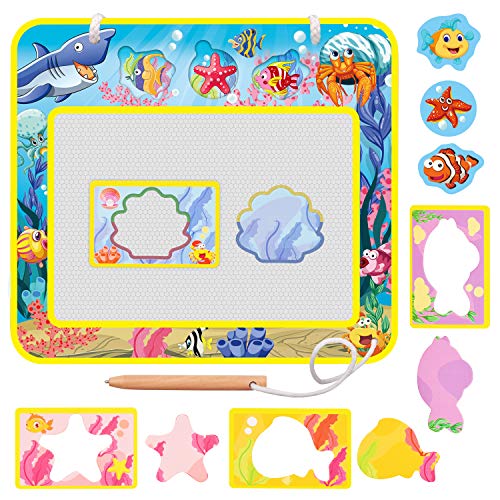 Magnetic Drawing Board for Kid and Toddler Toy - Erasable Colorful Magna Doodle Board for Boy and Girl Etch a Sketch Best Gift - Thumbnail 4