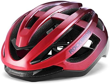 サイクリングヘルメット スポーツ用保護具マウンテンバイク用ヘルメット調節可能な自転車用ヘルメット大人用男性と女性用アウトドアスポーツサイクリング自転車高品質 サイクリングやアウトドアスポーツに適しています Color Red Size 58 61cm Afriqueassistance Tn
