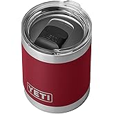 YETI Rambler 10 oz Lowball, Vacuum Insulated, Stainless Steel with MagSlider Lid