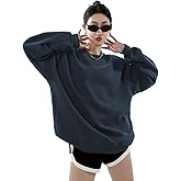 GXDZLEO Women's Oversized Sweatshirt-Long Sleeve Fashion Tops,Clothing,for Hoodies Blouses,Sudaderas para mujer en oferta