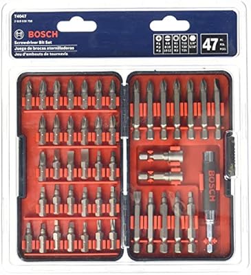 Bosch T4047 Multi Size Screwdriver Bit Set 47 Piece Amazon Sg Home Improvement