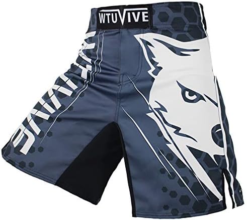 WTUVIVE Boxing Shorts for Men and Teens Gym Training MMA Shorts
