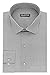 Kenneth Cole Unlisted Men's Dress Shirt Slim Fit Checks and Stripes (Patterned), Grey, 15