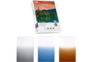 Cokin Square Filter Landscape Creative Kit - Includes Gnd 3-Stop Soft (121S), Gdn Blue Soft (123S), Gnd Tobacco Soft (125S) f