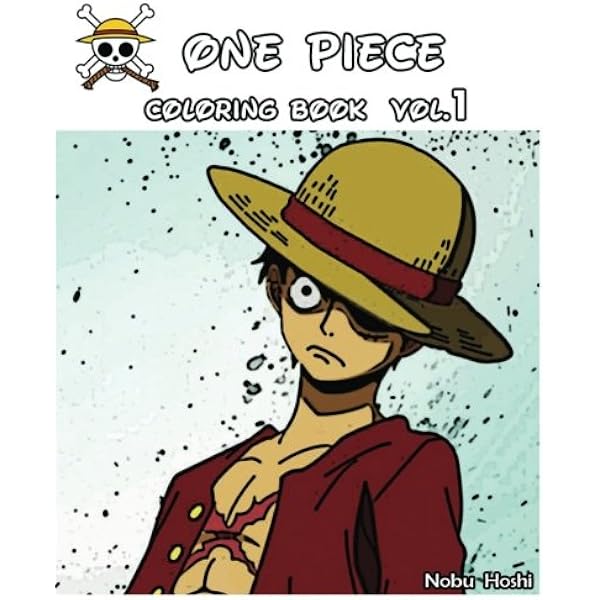 One Piece Coloring Book Vol 1 Coloring Book Hoshi Nobu Books Amazon Com