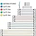 Starling's Bungee Cords with Hooks – Heavy Duty Bungie Straps Assortment Set of 24 100% Latex – Elastic Stretch Cord, Pull Ropes for Motorcycle Truck Car Trailer Camper Bike W/Bungees Ball-Canopy Tie