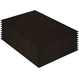 UCreate Foam Board, Black-on-Black, 20" x 30", 10 Sheets