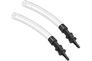 SHOWINGO RMA316 Manometer Tube Adapter Replacement for Fieldpiece Manometer Pressure Tube 3/16 to 5/16 Manometer Fittings Adapter Fit Inlet and Outlet Valves of Gas Appliances Adapter Tubes