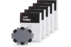 INSPACK Genuine Hearing Aid Wax Guards for Oticon Prowax Minifit, for Oticon Prowax Filters Oticon, Hearing Aid Supplies for Oticon, for Oticon Accessories, Replacement Wax Filters(5 Packs/30 Pcs)