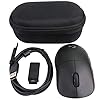 Hard Travel Case For Logitech G PRO X SUPERLIGHT Wireless Gaming Mouse by Aenllosi (Gray)