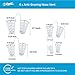 ZPER Nasal Dilator Anti Nose Snoring Nose Device - Better Breathing for Comfortable Deep Sleep, Effective Natural Helper, Flexible Soft Silicone (4 Pairs, 2X Big, 2X Small w/Travel case)