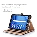 ProCase Galaxy Tab A 7.0 2016 Case T280 T285, Stand Folio Case Cover for Galaxy Tab A 7.0 SM-T280 SM-T285 Tablet, with Multiple Viewing Angles, Document Card Pocket (Black)