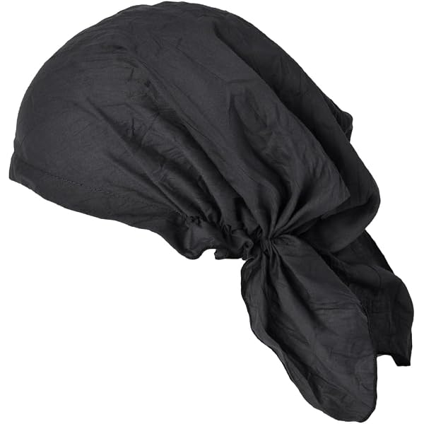 Turbante/Sombrero De Algodón Tipo Pirata Para Hombre/Mujer - Pañuelo Cobertor Para Cabello