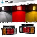 TCTAuto LED Trailer Tail Lights Bar Kit Turn Signal