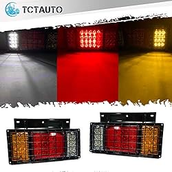 TCTAuto LED Trailer Tail Lights Bar Kit Turn Signal