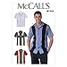 McCall's Patterns M7206 Men's Shirts Sewing Template, MZZ (42-44-46-48)