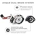 KastKing WhiteMax Baitcasting Fishing Reel,5.3:1 Gear Ratio,Left Handed Reel
