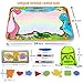 VISSETO Aqua Magic Mat Aquadoodle Large - 34x22.5’’ | Learning Cards, 3 Magic Pens | Kids Toys Aqua Mat | Reusable Water Drawing Mat | Mess Free | Water Doodle Mat Gift for Girls, Boys