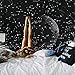 MARTINE MALL Moon Constellations Wall Art - Bohemian Wall Hanging (82.7
