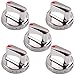 Wadoy Dg64-00472A Stove Knob Replacement for Samsung Oven Range Gas Dial Knobs Fit Nx58F5500Ss, Nx58H5600Ss, Fx510Bfgs, Fx710Bgs