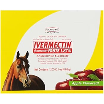 Amazon.com : Ivermectin Paste Dewormer - 6.08g dose @ 1.87 ...