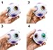 Toyzabo Challenging Puzzle Speed Cube Ball, Fun Fidget Toy Brain Teaser With 11 Rainbow Colors (3 Pack)