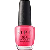 OPI Nail Lacquer Nail Polish | Opaque Dark Pink Crème | Chip Resistant | Fast Drying, No Streaks