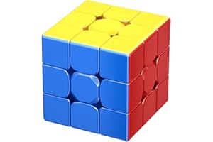 FUNNXYZ Moyu Super RS3M 2022 MagLev Ball-Core 3x3 Magnetic Speed Cube Professional Stickerless Speed Cube Upgraded Version of Moyu RS3M MagLev (MagLev Ball-Core Version)