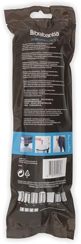 Brabantia Heavy Duty Perfect Fit Bin Liners 10-12 L 100 Bags 5 Packs view 4