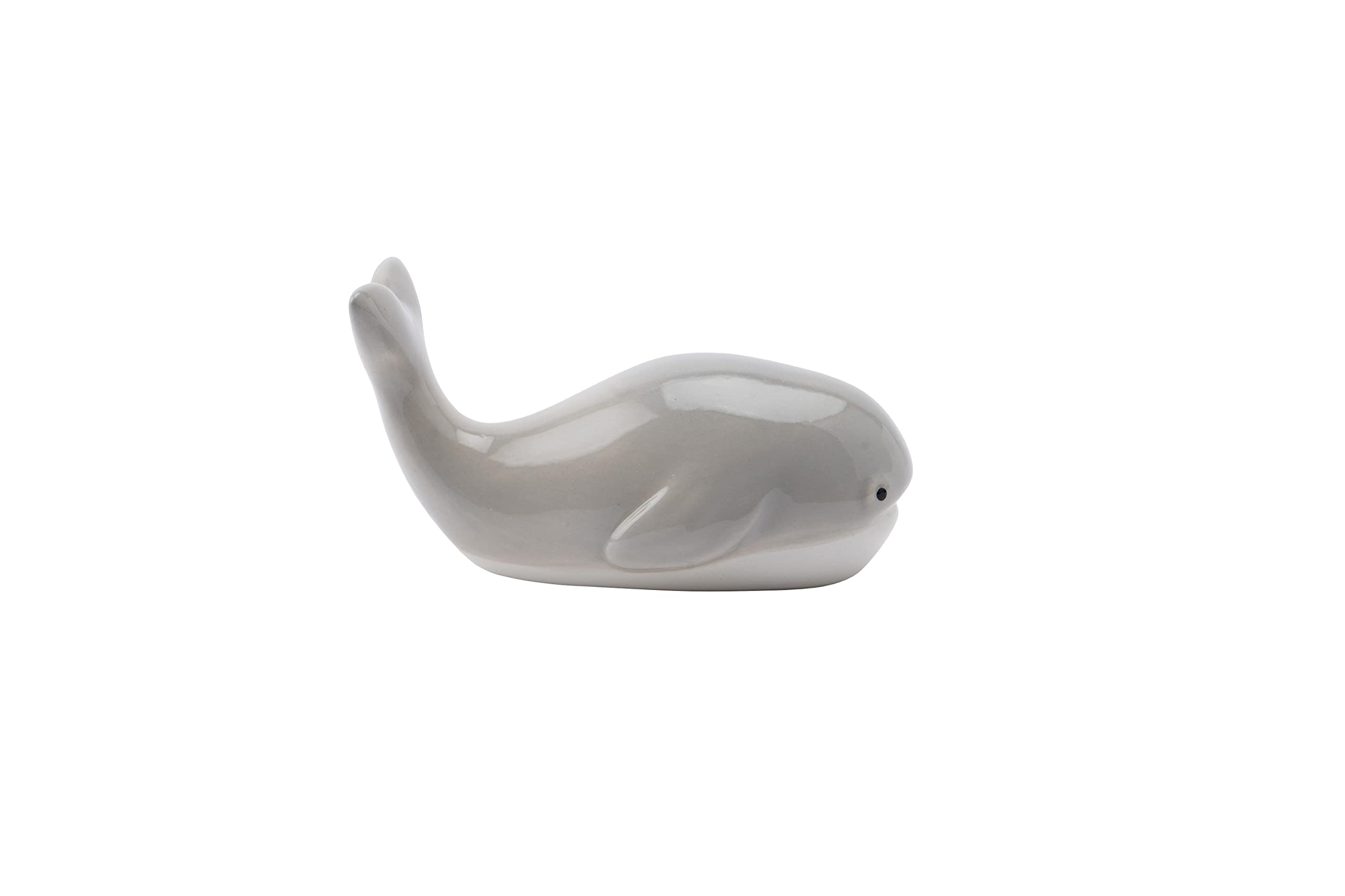 CGB Giftware | Ceramic Whale Charm | Ornament Collectable Decoration | Home Accessory | Gift For Her | Send With Love Range | GB07115