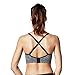 Bravado Designs Women's Body Silk Seamless Yoga Nursing Bra for Low Impact Activities, Charcoal Heather, Medium