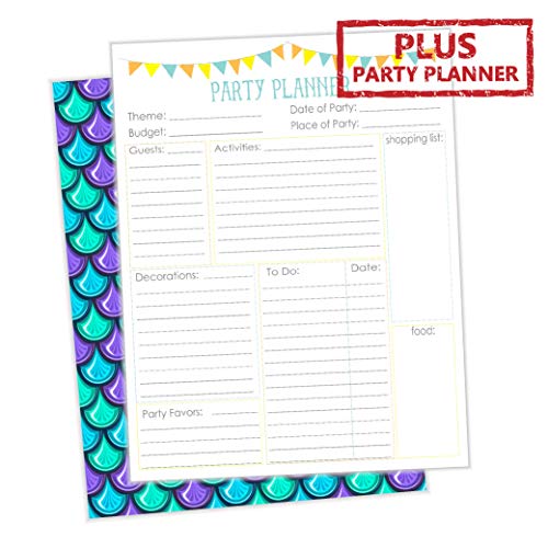 30 Ct Mermaid Hanging Swirl Decorations Under The Sea Party