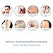 Hard Wax Beans Hair Removal Kit- 1lb Blue Wax Refill with 8 Applicators for Facial, Brazilian Bikini, Underarms, Back, Chest, Legs- Pearl Beads At Home Waxing for Wax Warmers (Pink)