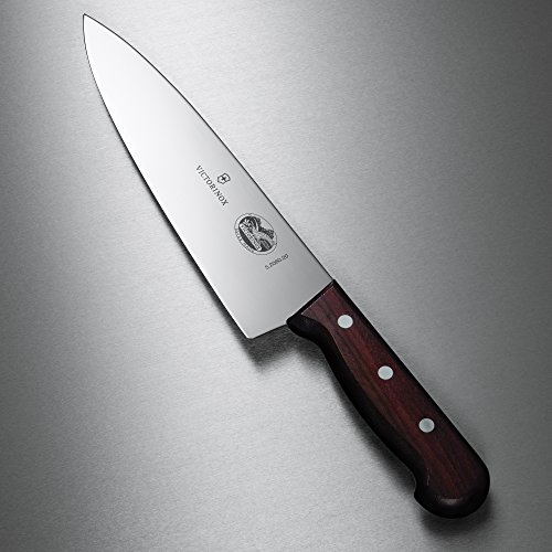 Victorinox Rosewood 8Inch StraightEdge Chef's Knife Pricepulse