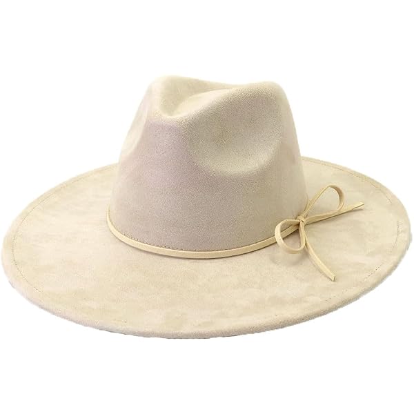 Pro Celia Wide Brim Fedora Hat for Men Women Big Rancher  display picture 3