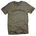 Superluxe Clothing Mens/Womens/Unisex Excommunicado Continental Blood Oath Coin Marker T Shirt, Heather Military Green, Large