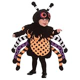 This Guy Costumes Baby's Spider, Black/Orange/Purple, 3T-4T
