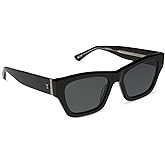 DIFF Yellowstone Sunglasses | Beth II Chunky Rectangular Sunglasses for Women | UV400 Polarized Protection